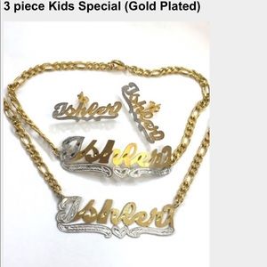 3 piece name set ((for kids))